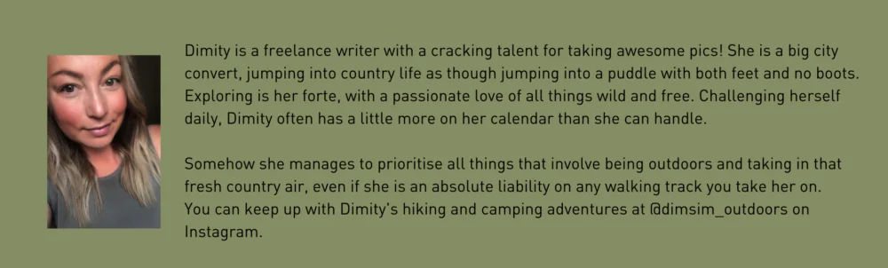 Dimity Hamilton Author Bio on The Fold Southern Highlands